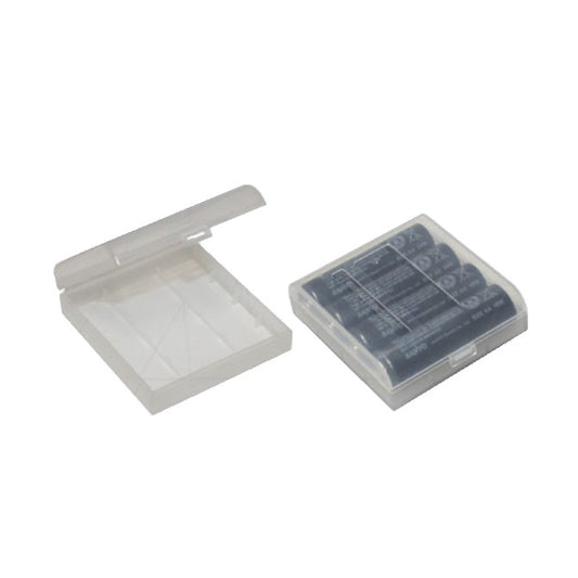 1224286 | PBC1 (35 Pcs) --- Accessories Hobby -  Plastic Carry Case for up to 4 x AA Batteries Master Brand - Secure storage for spare batteries. - Plastic