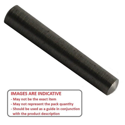 1041203 | TPM-0200-00800-M (100 Pcs) --- Taper Metric Pins - 2x8x2.16 mm - Carbon Steel Unhardened