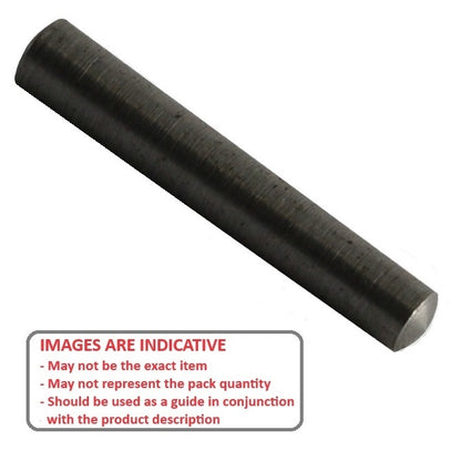 1037434 | TPM-0150-01600-M --- Taper Metric Pins - 1.5x16x1.82 mm - Carbon Steel Unhardened