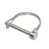 1073099 | LYP-R2-064-044-CZ --- Wire Lock Lynch Pins - 6.35x44.45x2.3 mm - Carbon Steel Spring Wire Zinc Plated