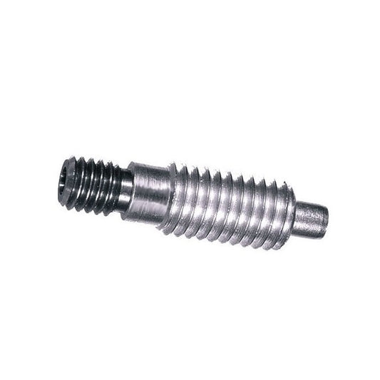 1071472 | PLST-064C-127-TAS-022 (125 Pcs) --- Spring Threaded Adapter Plungers - 1/4-20 UNC -6.35mm- 12.7 mm - 4.5 N - Stainless Steel