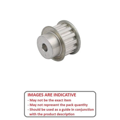 1129466 | P-100T-024-250FF-AL-N-080 --- Metric Timing Pulleys - 24 tooth - 26x8 mm - Aluminium
