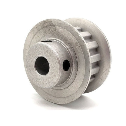 1091364 | P-050T-010-100FF-AS-N-040 --- Metric Timing Pulleys - 10 tooth - 10x4 mm - Aluminium with Steel Flanges
