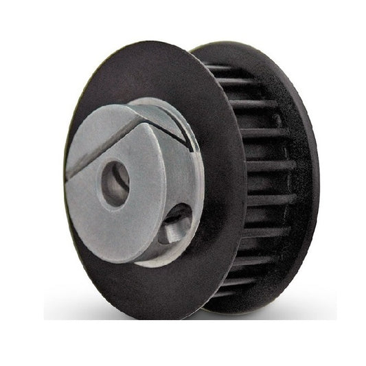 1093972 | P-050H-011-090FF-PP-E-040 (5 Pcs) --- Metric Timing Pulleys - 11 tooth - 9x4 mm - Plastic