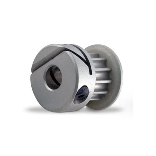 1090972 | P-030H-010-060FH-AL-E-032 --- Metric Timing Pulleys - 10 tooth - 6x3.175 mm - Aluminium
