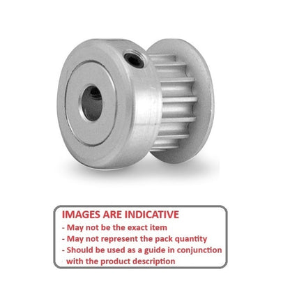 1121502 | P-030H-020-060FH-AL-G-060 --- Metric Timing Pulleys - 20 tooth - 6x6 mm - Aluminium