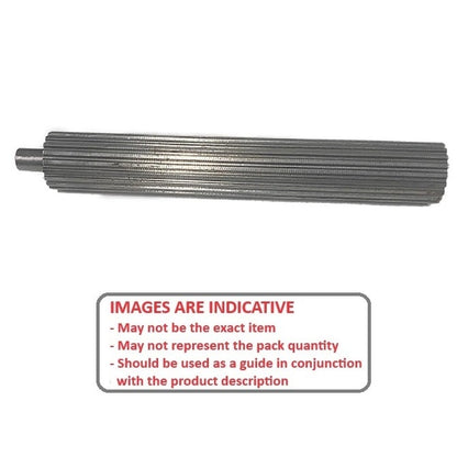 1099156 | P-030H-012-100C --- Metric Timing Stock Pulleys - 12 tooth - 100x11.5 mm - Carbon Steel