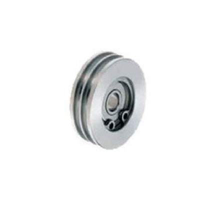 1068354 | PUI012-0500-100-S4S440 --- U Groove Idler Pulleys - 6x50x10 mm - Stainless Steel 304 Similar to A2, 18-8 HRB80