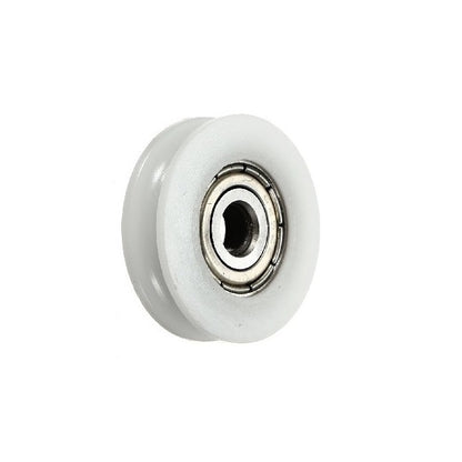1043339 | PUI024-0381-064-N-BB --- U Groove Idler Pulleys - 2.39x38.1x6.35 mm - Nylon (Polyamide 6/6)
