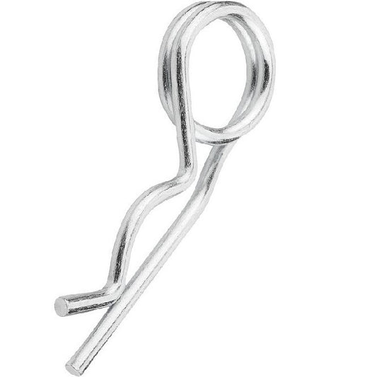 1068811 | RCL-060-141-ZD --- Double Coil R Clips - 6x141 mm - Zinc Plated