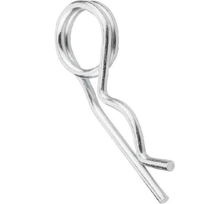 1075287 | RCL-070-152-ZD --- Double Coil R Clips - 7x152 mm - Zinc Plated