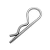 1038673 | RCL-012-015-Z (50 Pcs) --- Single Coil R Clips - 1.2x15 mm - Zinc Plated