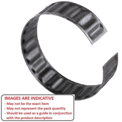 1059557 | TR-048-057-127-C --- Tolerance Retaining Rings - 4.775 to 4.750 5.740 to 5.690 12.7 mm - Spring Steel High Carbon