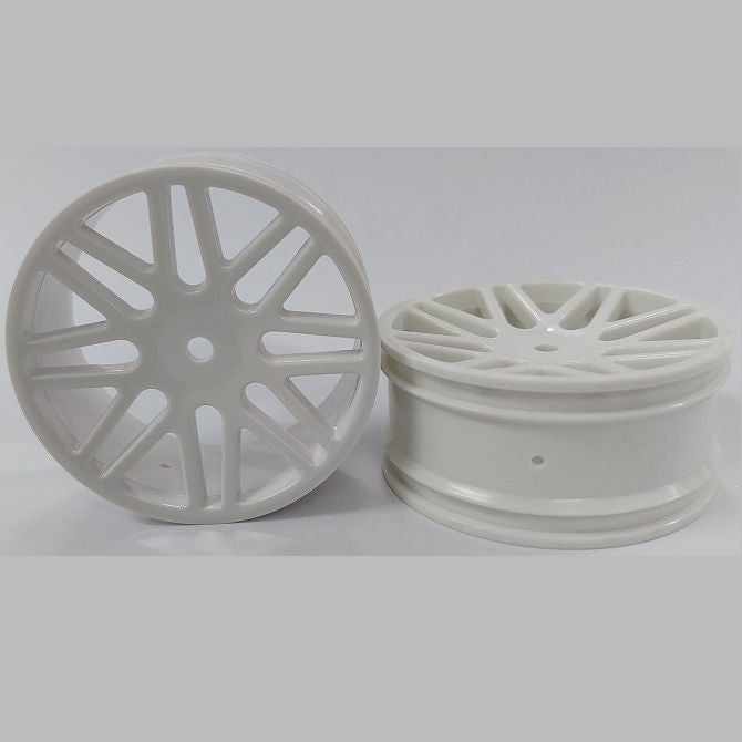 1226076 | RM-XO-060N-W-16 (2 Pcs) --- RC Car Rims Hobby - Rim Colour White 16 Spoke