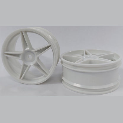 1225507 | RM-XO-060N-W-5 (2 Pcs) --- RC Car Rims Hobby - Rim Colour White 5 Spoke
