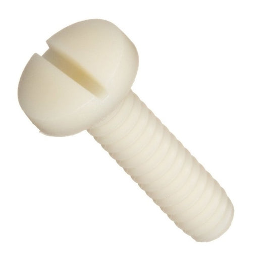 1059043 | SC048F-007-BD-SL-N (10 Pcs) --- Binder Head Screws - 10-32 UNF -4.76mm- 7.9 mm - Nylon -Zytel 101-
