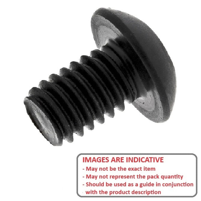 1038361 | SC019F-003-B-SK-C (50 Pcs) --- Button Screws - 1-72 UNF -1.85mm- 3.2 mm - Alloy Steel