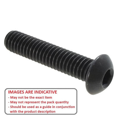 1042629 | SC025C-025-B-SK-C (50 Pcs) --- Button Screws - 3-48 UNC -2.52mm- 25.4 mm - Alloy Steel