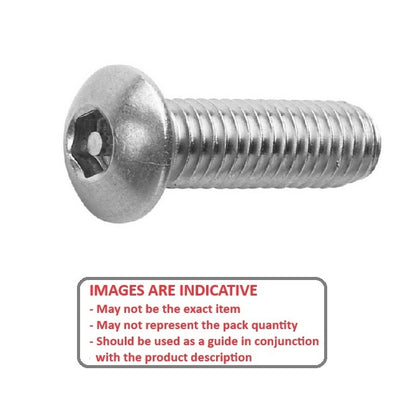 1062084 | SCS0500-016-B-SK-S4 (5 Pcs) --- Security Screws - M5 -5x0.8mm- 16 mm - 304 Stainless