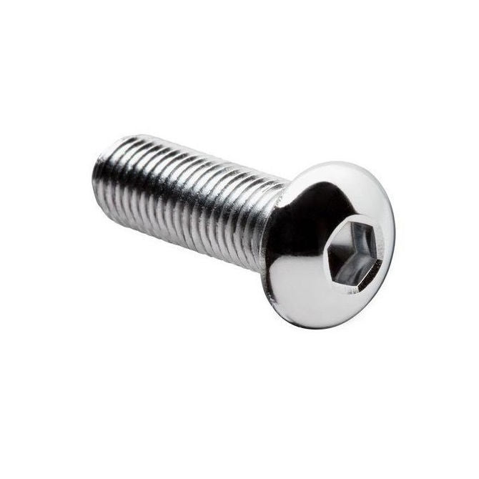 1039349 | SC020M-006-B-SK-S4 (20 Pcs) --- Button Screws - M2 -2x0.4mm- 6 mm - 304 Stainless