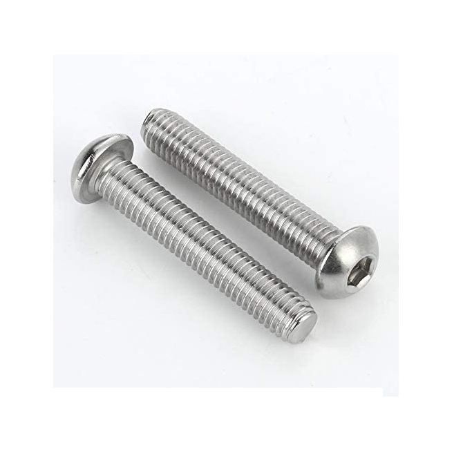 1039726 | SC020M-016-B-SK-S4 (10 Pcs) --- Button Screws - M2 -2x0.4mm- 16 mm - 304 Stainless