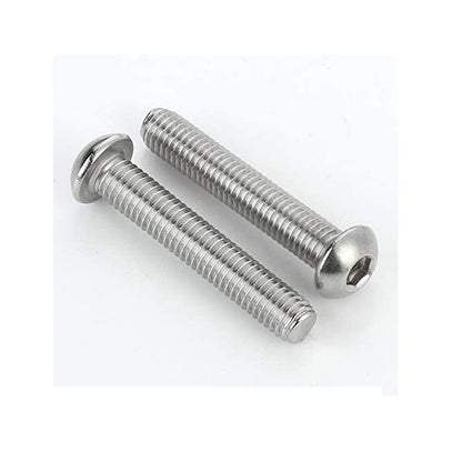 1039726 | SC020M-016-B-SK-S4 (10 Pcs) --- Button Screws - M2 -2x0.4mm- 16 mm - 304 Stainless