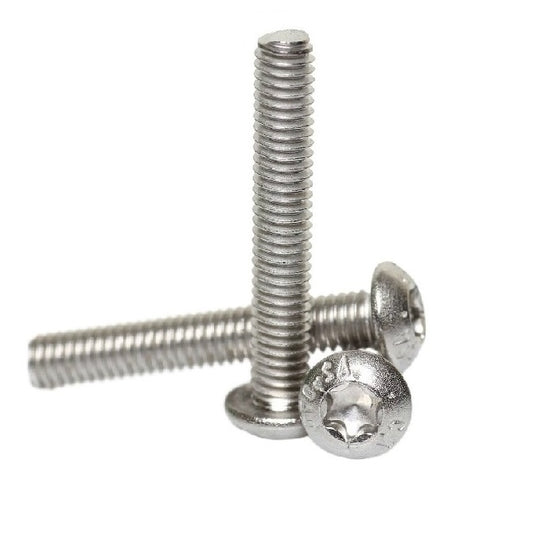 Button Screws - 1-72 UNF -1.85mm- 9.5 mm - 304 Stainless