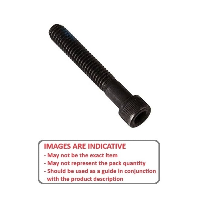 1088701 | SC100MF-050-C-SK-BO --- Socket Cap Screws - M10 Fine -10x1.25mm- 50 mm - Black Oxide Carbon Steel 12.9