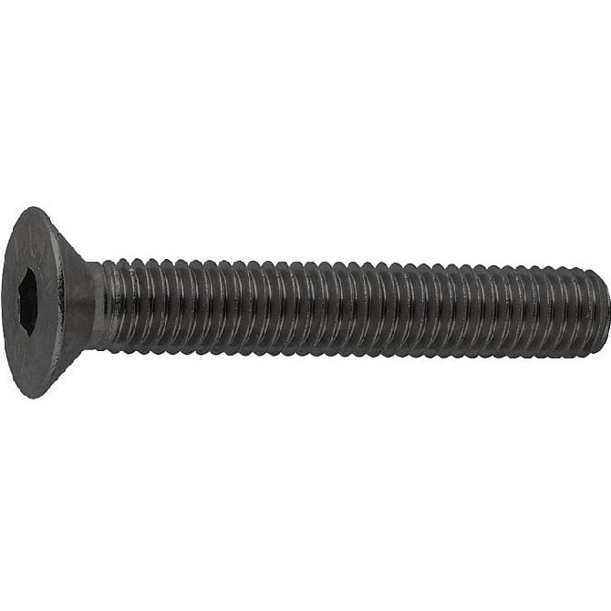 1044865 | SK028C-016-SK-C (10 Pcs) --- Countersunk Screws - 4-40 UNC -2.85mm- 15.9 mm - High Tensile Steel / Black Oxide