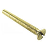 1038945 | SK014M-010-SL-BR (15 Pcs) --- Countersunk Screws - M1.4 -1.4x0.3mm- 10 mm - Brass