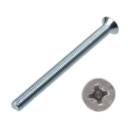 1042389 | SK025M-025-PZ-CZ (100 Pcs) --- Countersunk Screws - M2.5 -2.5x0.45mm- 25 mm - Zinc Plated