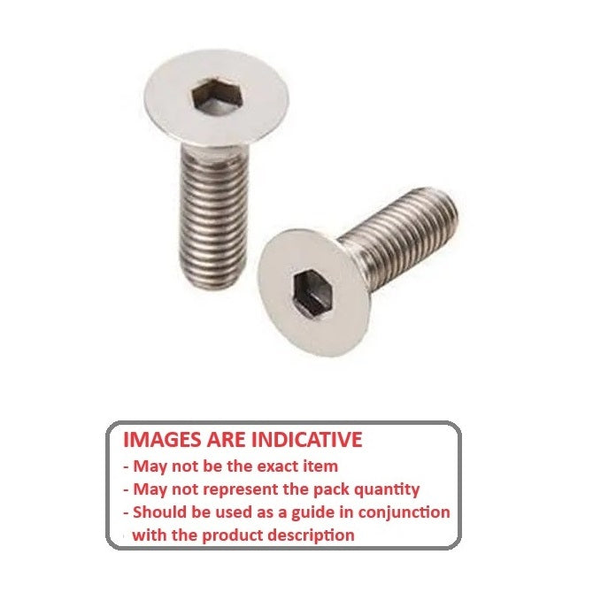 1040820 | SK020M-004-SK-S4 (50 Pcs) --- Countersunk Screws - M2 -2x0.4mm- 4 mm - 304 Stainless