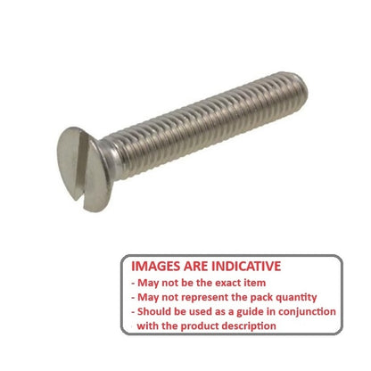 1037767 | SK015F-008-SL-S4 (65 Pcs) --- Countersunk Screws - 0-80 UNF -1.52mm- 8 mm - 304 Stainless