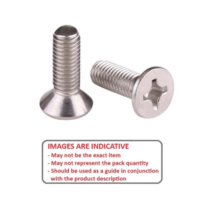 1054106 | SK040M-008-PH-TC1 (10 Pcs) --- Countersunk Screws - M4 -4x0.7mm- 8 mm - Titanium CP Grade 1