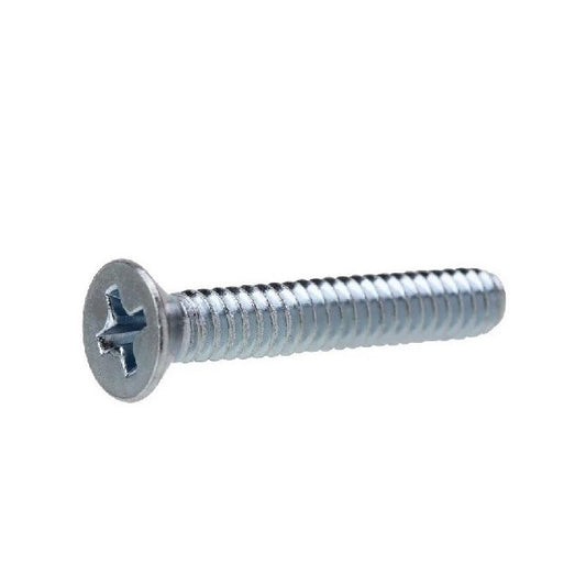 1041236 | SK020M-008-PH-CZ (100 Pcs) --- Countersunk Screws - M2 -2x0.4mm- 8 mm - Zinc Plated Steel