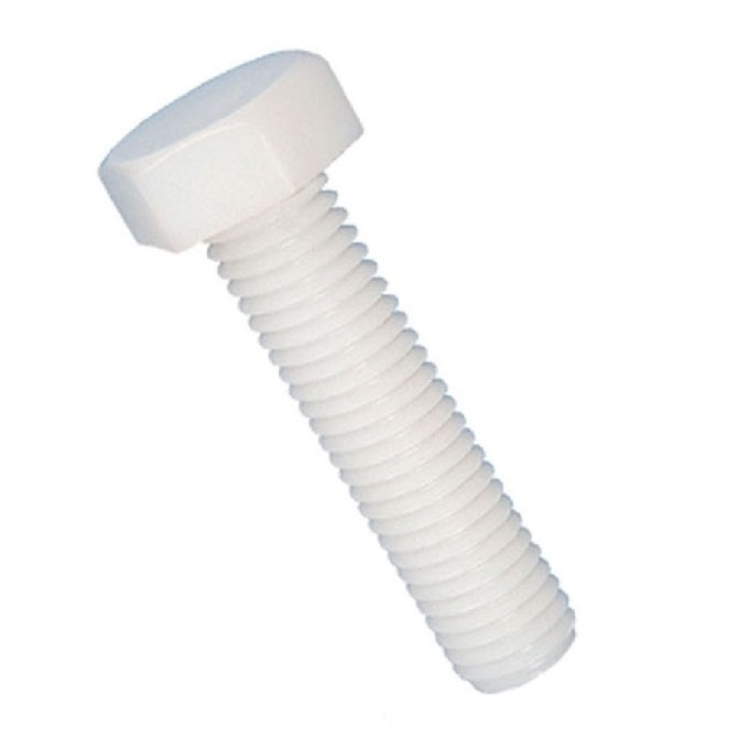 1055291 | SC042C-032-H-SL-N (12 Pcs) --- Hex Head Screws - 8-32 UNC -4.17mm- 31.8 mm - Nylon -Zytel 101-