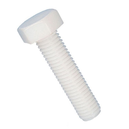 1050182 | SC035C-032-H-SL-N (45 Pcs) --- Hex Head Screws - 6-32 UNC -3.5mm- 31.8 mm - Nylon -Zytel 101-