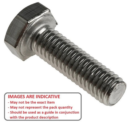 1051736 | SC035C-013-H-S4 (35 Pcs) --- Hex Head Screws - 6-32 UNC -3.5mm- 12.7 mm - 304 Stainless