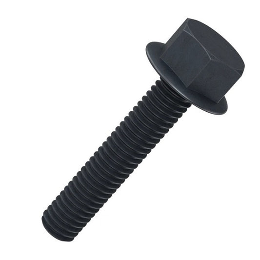 Hex Washer Head Screws - 1/4-20 UNC -6.35mm- 50.8 mm - Black Nylon