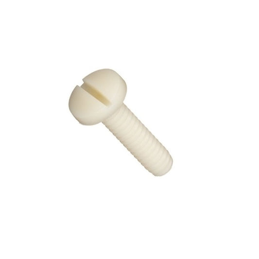 1050083 | SC035C-019-R-SL-N (40 Pcs) --- Round Head Screws - 6-32 UNC -3.5mm- 19.1 mm - Nylon -Zytel 101-