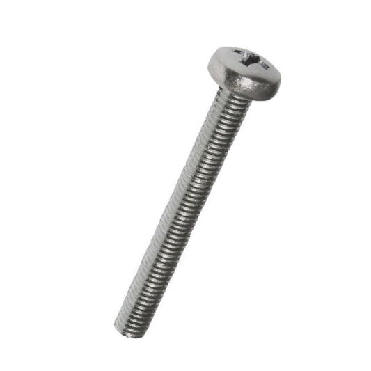 1041496 | SC020M-016-P-PZ-S4 (10 Pcs) --- Pan Head Screws - M2 -2x0.4mm- 16 mm - 304 Stainless