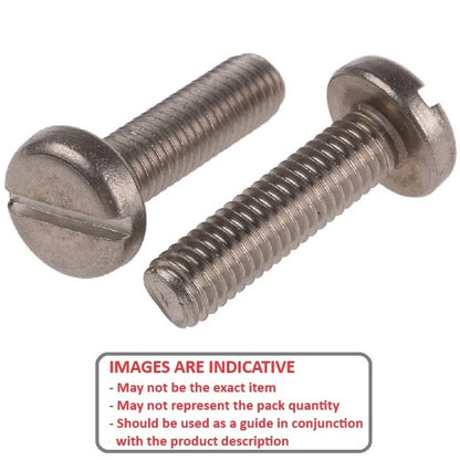 1039340 | SC020M-006-P-SL-S3 (35 Pcs) --- Pan Head Screws - M2 -2x0.4mm- 6 mm - 303 Stainless