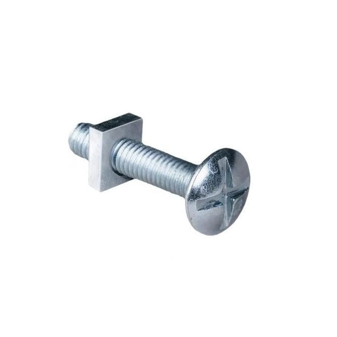 1066941 | SC060M-016-RB-CZ (100 Pcs) --- Roof Bolt Screws - M6 -6x1mm- 16 mm - Zinc Plated Steel