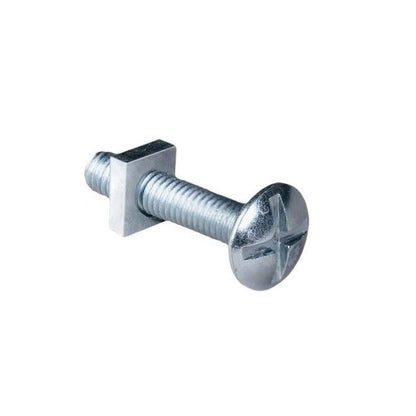 1066941 | SC060M-016-RB-CZ (100 Pcs) --- Roof Bolt Screws - M6 -6x1mm- 16 mm - Zinc Plated Steel