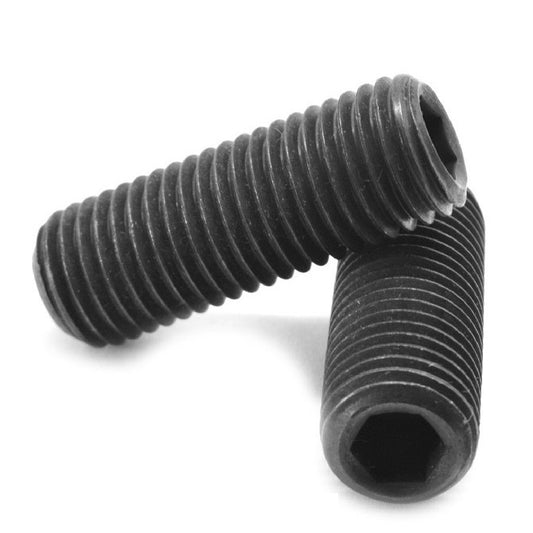 1040862 | SS022C-0064-AS (50 Pcs) --- Standard Cup Point Socket Set Screws - 2-56 UNC -2.18mm- 6.4 mm - Standard Cup Point - Carbon Steel - Hardened GD14.9