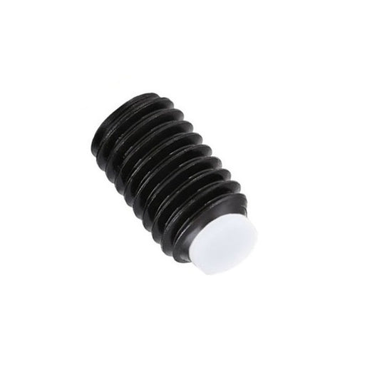 1047563 | SS030M-0200-AS-AT --- Acetal Tipped Socket Set Screws - M3 -3x0.5mm- 20 mm - Acetal Tipped - Black Oxide Steel