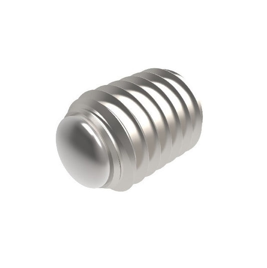1061279 | SS050M-0100-S3-SOL (2 Pcs) --- Solder Tipped Socket Set Screws - M5 -5x0.8mm- 10 mm - Solder Tipped - Stainless Steel 18-8 (Similar to A2, 303, 304)