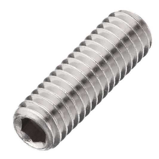 1053335 | SS040M-0040-CZ (100 Pcs) --- Standard Cup Point Socket Set Screws - M4 -4x0.7mm- 4 mm - Standard Cup Point - Carbon Steel - Hardened