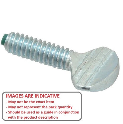 1056916 | THS042C-019-F-CZ-NT --- Thumb Screws - 8-32 UNC -4.17mm- 19.05  - Carbon Steel Zinc Plated