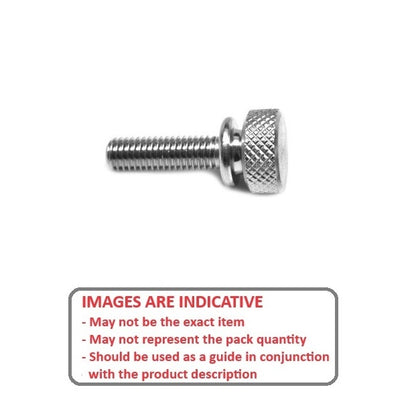 1055101 | THS042C-016-K-AL-WF --- Thumb Screws - 8-32 UNC -4.17mm- 15.88x23.81 mm - Aluminium
